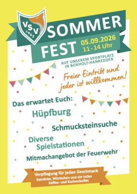 VSV Sommerfest 2026 Einladung