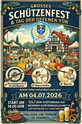 Veranstaltung: Sch&uuml;tzenfest in Niepars