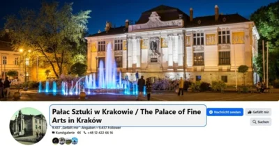 Veranstaltungsort: Palac Sztuki w Krakowie