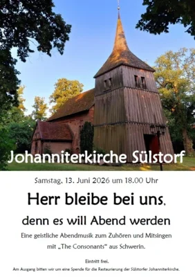 Johanniterkirche Sülstorf Abendmusik