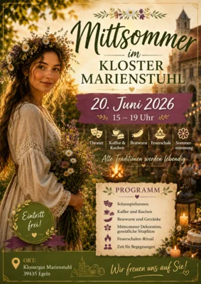 Mittsommer im Kloster Marienstuhl