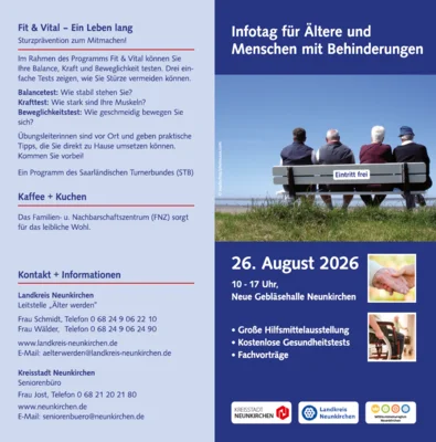 Informationen zum Infotag am 26. August 2026