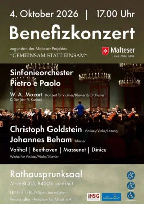 Plakat Benefizkonzert