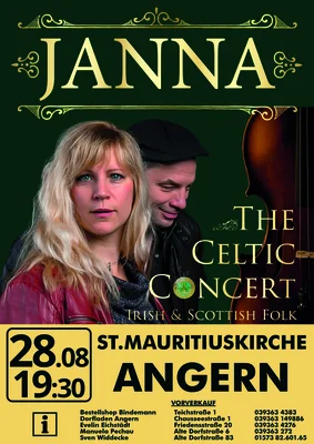 JANNA - The Celtic Conzert in Angern, Kirche Sankt Mauritius