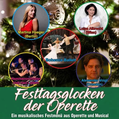 Veranstaltung: FESTTAGSGLOCKEN der Operette Sa 28.​11.​2026