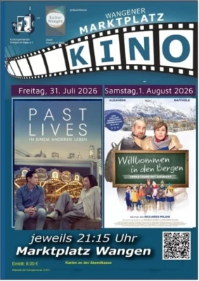 Marktplatzkino: "Willkommen in den Bergen"