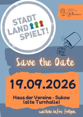 Veranstaltung: Stadt Land Spielt Sa 19.​09.​2026
