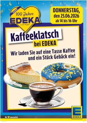 Kaffeeklatsch im EDEKA-Markt Lischke in Lodersleben