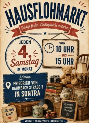 Hausflohmarkt (Bild vergr&ouml;&szlig;ern)
