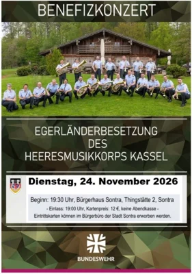 Wohltätigkeitskonzert in Sontra (Bild vergr&ouml;&szlig;ern)
