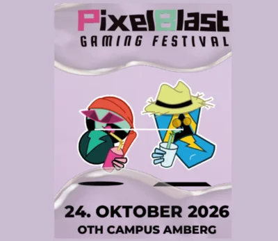 Veranstaltung: PixelBlast Gaming Festival Sa 24.​10.​2026