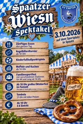 Veranstaltung: Dorf- und Sportfest in Spaatz Sa 03.10.2026