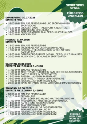 Ablauf SpoWo