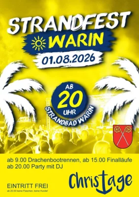 Party in Warin (Bild vergr&ouml;&szlig;ern)