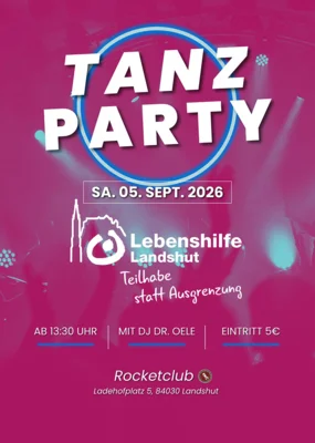 Plakat Tanzparty