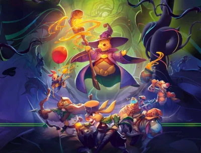 Lorcana Liga Spiel Luminari-Vereint