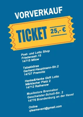 Vorverkaufsstellen