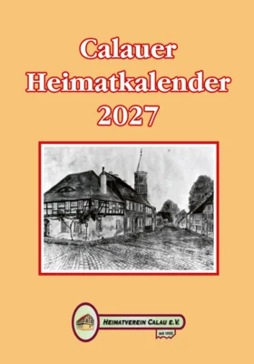 Titelseite des Heimatkalenders 2027. Grafik: Heimatverein