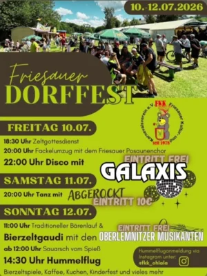 Dorffest Friesau