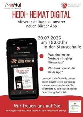 Veranstaltung: Infoveranstaltung B&uuml;rgerapp Mo 20.​07.​2026