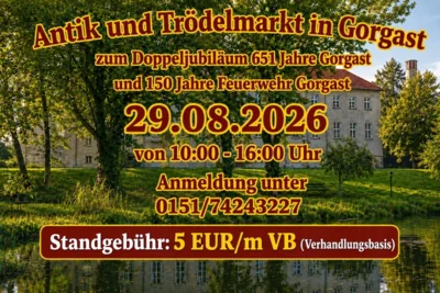 Flyer Antik und Trödelmarkt