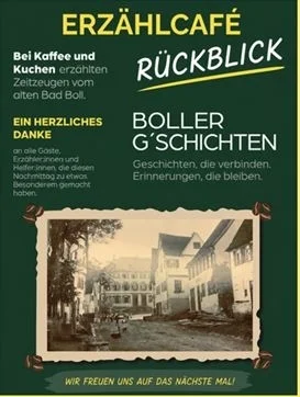 Veranstaltung: Erz&auml;hlcaf&eacute;: "Bad Boll, wie es fr&uuml;her war". Di 17.​11.​2026