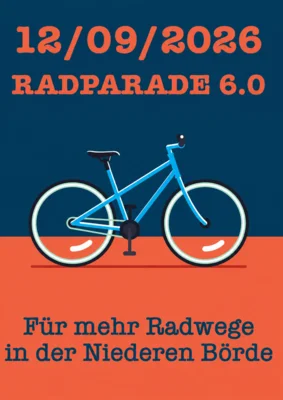 Veranstaltung: Radparade 6.0 Sa 12.​09.​2026