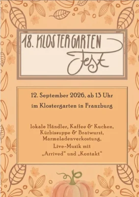 18. Klostergartenfest in Franzburg