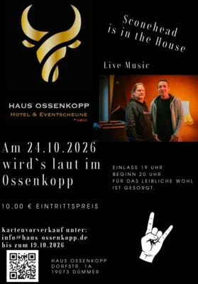 Sconehead - Live Music in der Eventscheune