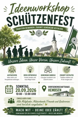 Ideenworkshop Schützenfest