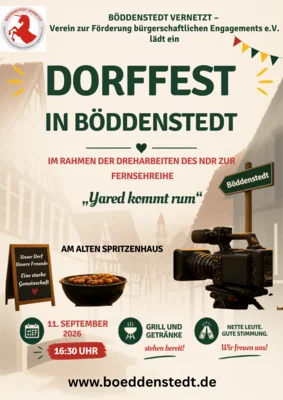 Veranstaltungsplakat DORFFEST (Bild vergr&ouml;&szlig;ern)