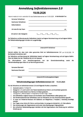 Anmeldung Seifenkistenrennen 2.0 (Bild vergr&ouml;&szlig;ern)