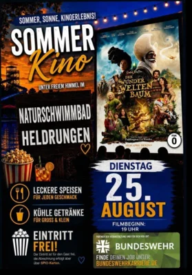Sommerkino im Naturschwimmbad Heldrungen