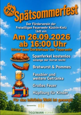 Spätsommerfest Küstrin-Kietz