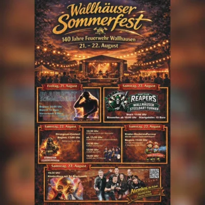 Plakat Wallhäuser Sommerfest 2026