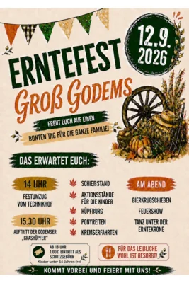 Erntefest in Groß Godems (Bild vergr&ouml;&szlig;ern)