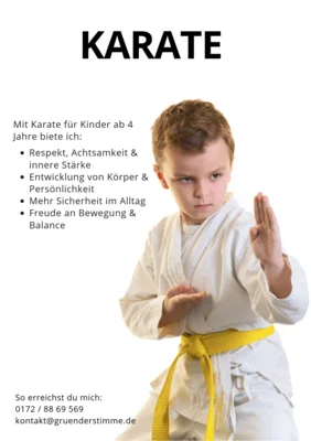 Karate - für Kinder (ab 18.08., jeden Dienstag)
