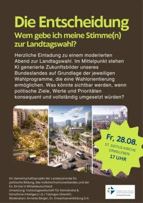 Einladungstext und 3 Ki generierte Bilder ©Kirche Ermsleben (Bild vergr&ouml;&szlig;ern)