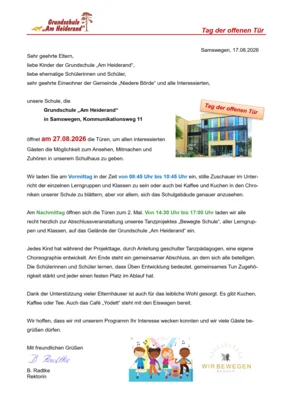Tag der offenen Tür