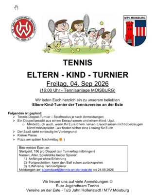 Eltern - Kind Turnier 2026