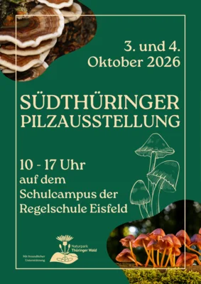 Plakat Pilzausstellung 2026 (Bild vergr&ouml;&szlig;ern)