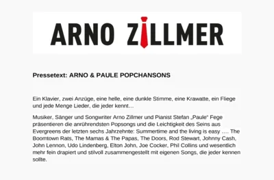 Arno & Paule Popchansons