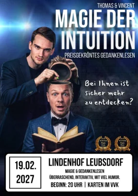 Plakat Magie der Intuition 19.02.2027