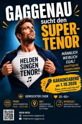 Gaggenau sucht den Super-Tenor