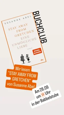 Veranstaltung: Buchclub - Babbelstube Mo 28.​09.​2026
