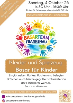 Kleider- und Spielzeugbasar Frankenau (Bild vergr&ouml;&szlig;ern)
