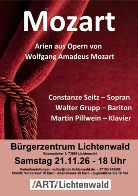 Opernarien von W.A. Mozart
