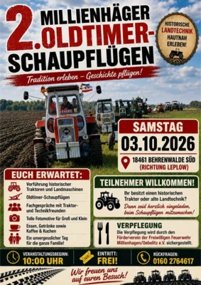 2. Millienhäger Oldtimer-Schaupflügen