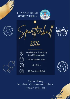 Sportlerball 2026 - Franzburger SV