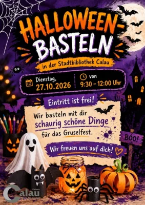 Veranstaltungsplakat. Grafik: Stadtbibliothek